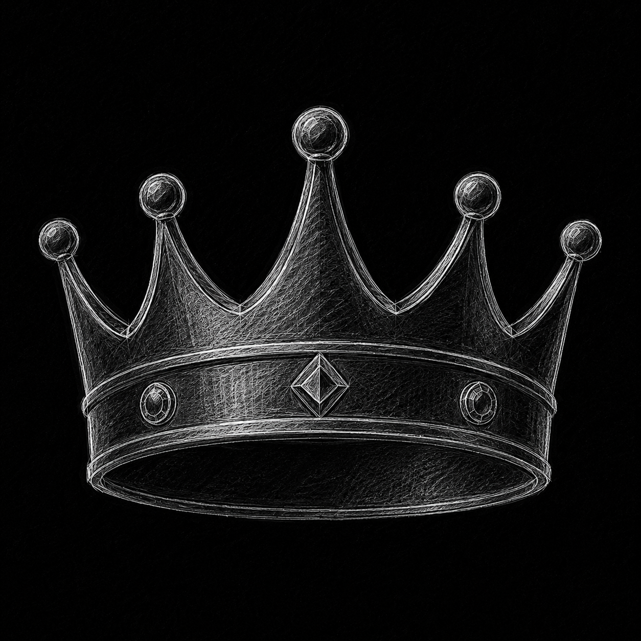 WatchMorph crown emblem sketch